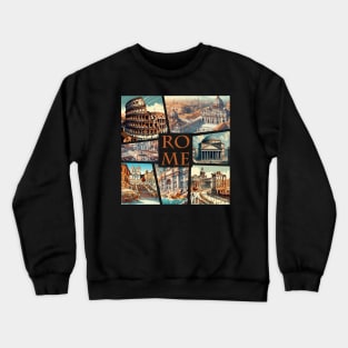 ITALIAN CITY - ROME - TRAVEL -1 Crewneck Sweatshirt